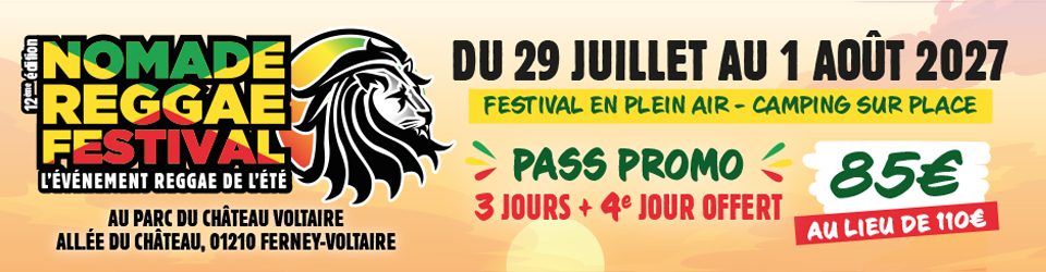 Nomade Reggae Festival site officiel
